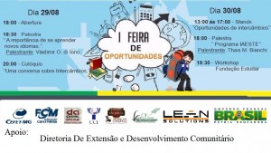  Folder  I Feira de Oportunidades